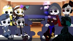 FINALLY! || Sans aus react to the "Afton Family" || LAZYY!!
