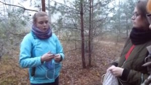 В гостях у орнитологов. Заимка лешего. Сосновый бор, Беларусь.