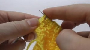 Узоры спицами - Французская резинка.