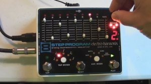 Ghetto Byrd Gear Test: EHX 8-Step + Slim Phatty Cutoff  CV