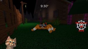 ? СИНИЙ ПАУК из РАДУЖНЫХ ДРУЗЕЙ ОХОТИТСЯ ЗА МНОЙ в РОБЛОКС ? ROBLOX Spider Весёлый Кот
