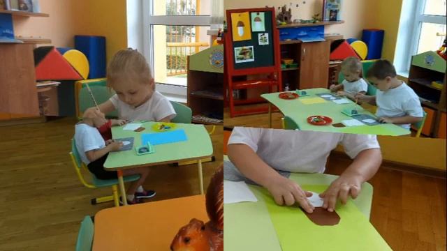 аппликация грибчоки для белочки смотреть онлайн