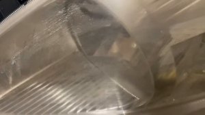 Отполировали фары на Фиат Пунто (до и после)