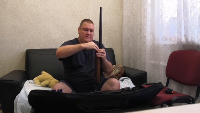 МР-155 как зарядить 7 патронов и разрядить. смотреть онлайн