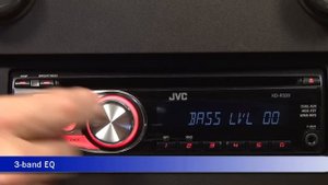 JVC KD-R320 CD Receiver & Bluetooth Adapter Package Demo | Crutchfield Video
