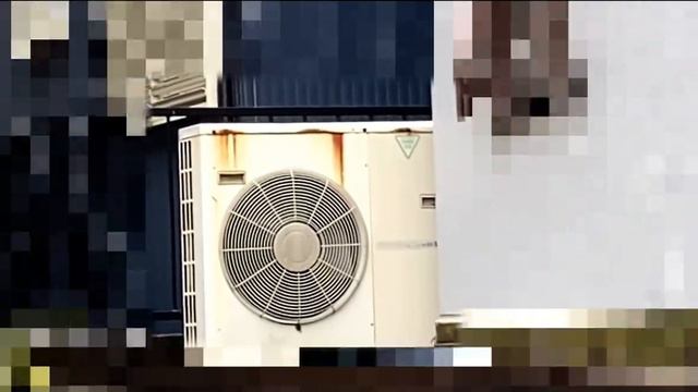 【MITSUBISHI】三菱製の古い室外機mr.SLIM室外機 old outdoor unit mr.SLIM смотреть онлайн