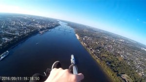 Полет на мотопараплане в Ярославле
