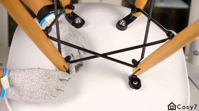 Cosy7 Luna Collection Eames Style Dining Chairs Assembly Guide - DC0001 смотреть онлайн