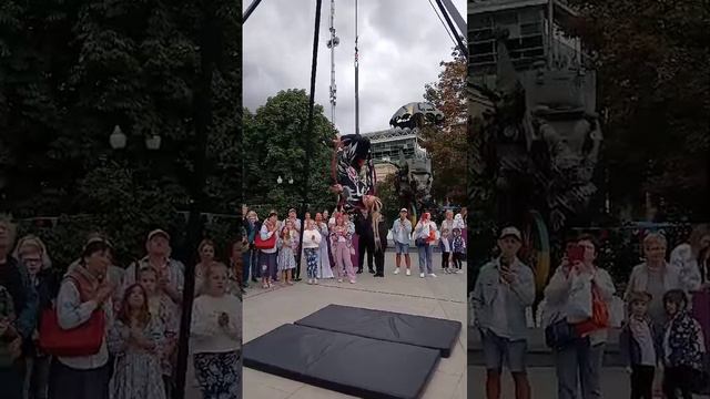 Театральный фестиваль на Цветном бульваре.