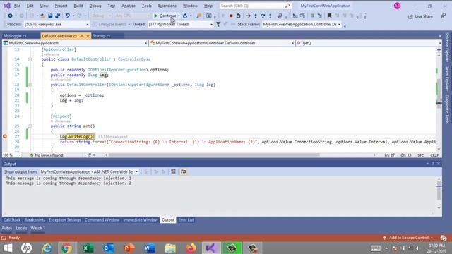 ASP.NET Core Dependency Injection & Singleton, Scoped & Transient Service Lifetime | Infologs смотреть онлайн