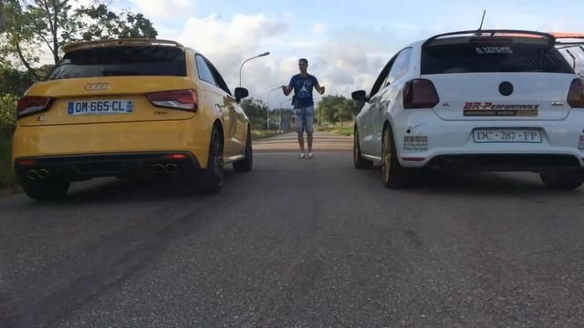 Vw Polo R Wrc Vs Audi S1 - Drag Test 1/8 miles смотреть онлайн