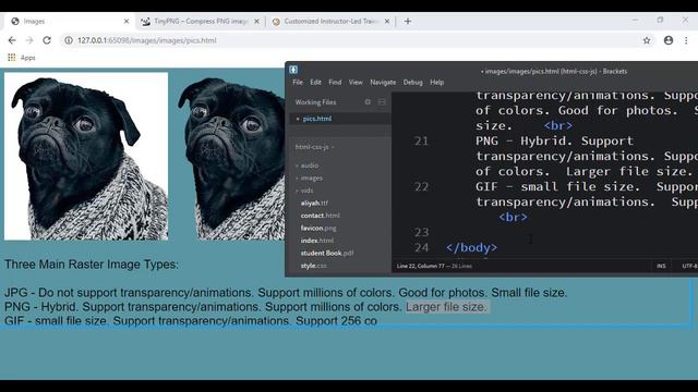 JPG vs PNG vs GIF смотреть онлайн