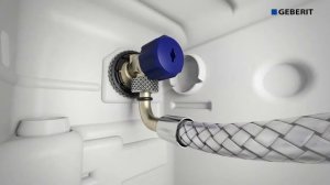 Установка клавиши для инсталляции Geberit Omega