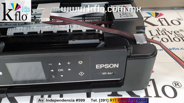 Sistema De Tinta Para Epson Xp 441 Y Xp 431 KFLO смотреть онлайн