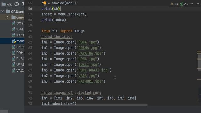 Choice Method Of Python Choose Your Breakfast Daily With Picture| ratan agarwal it informer