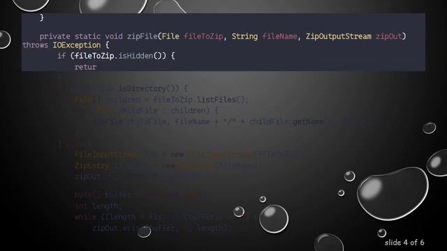 How to Zip a File Using Java Code смотреть онлайн
