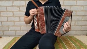 Гармонь, Гармошка, Гармоніка Маричка 23х12