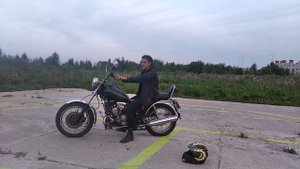 Лучший мотоцикл России // Иж юнкер // управление