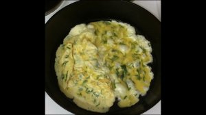 Слоеный омлет. Быстрый завтрак за 20 минут!