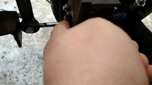 Педали на самодельный минитрактор переломка