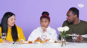 Kids Try Their Parents' First Date Meal | Kids Try | HiHo Kids