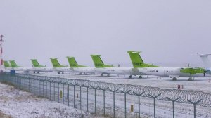 Опустевший аэропорт Рига накануне прибытия министров стран НАТО на саммит. 29 ноября 2021г.