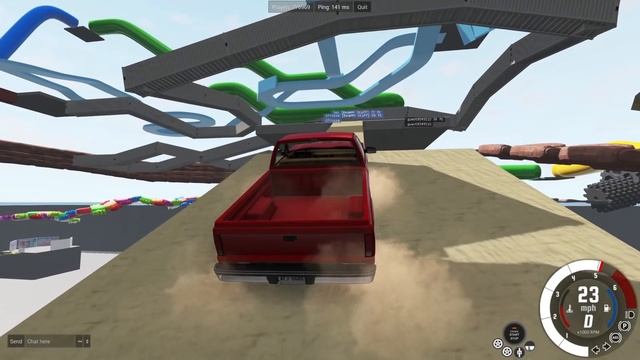 This Stunt Jump Course Has FINALLY Destroyed Our Trucks & Souls in BeamNG Drive Mods! смотреть онлайн