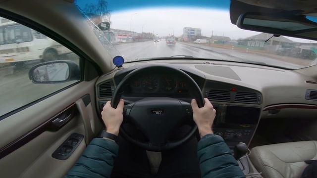 2002 Volvo S60 2.4T AT - POV TEST DRIVE смотреть онлайн