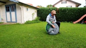 How to fold-up a  |  beach tent  |   POPUP TENT Clam degrade