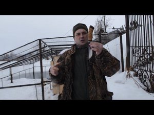 Содержание подсадных уток зимой. Нож "Боровик", клинок сталь 95Х18