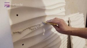 Инструкция по монтажу 3D гипсовых панелей Artpole