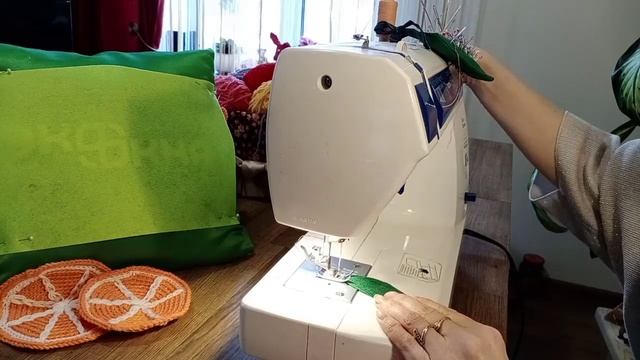 Творческая мастерская кружка рукоделия «Весёлый лоскуток» - аппликация "Апельсин из фетра» смотреть онлайн