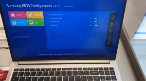 Samsung Galaxy Book - How To Enter Bios Configuration Settings & Boot Menu Option