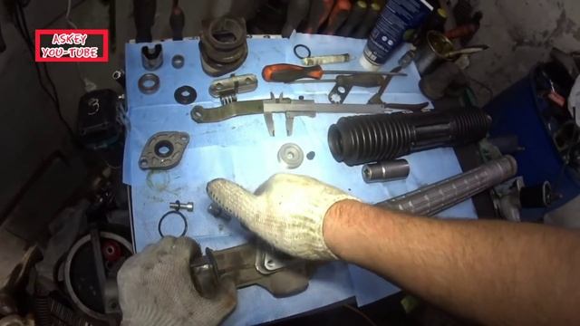 ✅✌??? LADA Priora Снятие и  Ремонт рулевой рейки  (замена ремкомплекта рейки).