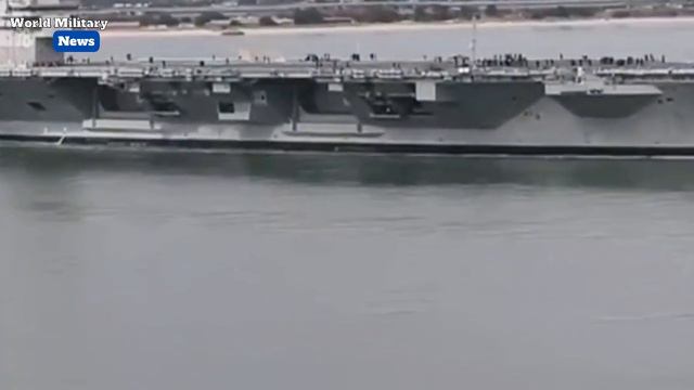 Gerald R. Ford : The Largest United States Aircraft Carrier in the World | Sea Monster King смотреть онлайн