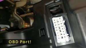 Toyota Vellfire OBD Port