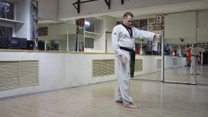 Пхумсэ №1 Тэгук иль джан. Taekwondo WTF. (ЗАМЕДЛЕННОЕ)