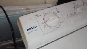 Обзор стиральной машины Bosch WOB 1600