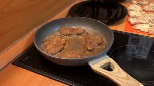 Ромштекс. Отбитая говядина в панировке