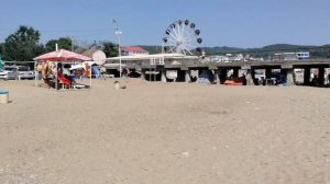 Кемпинги на Чёрном море Сочи ? Туристы в палатках на пляжу