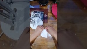 Делаем котика из бумаги. Оригами