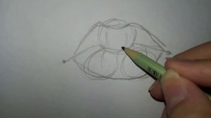 Как рисовать губы