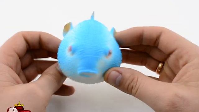 Рыба Фугу мялка антистресс смотреть онлайн