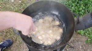 Пельмешки фри в казане | Лучшая закуска к пиву