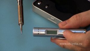 Миниатюрный пирометр-термометр Velleman DVM002