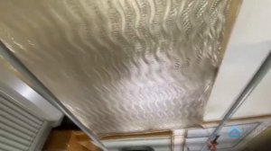 Монтаж портьерной ткани в профиль Йошка.