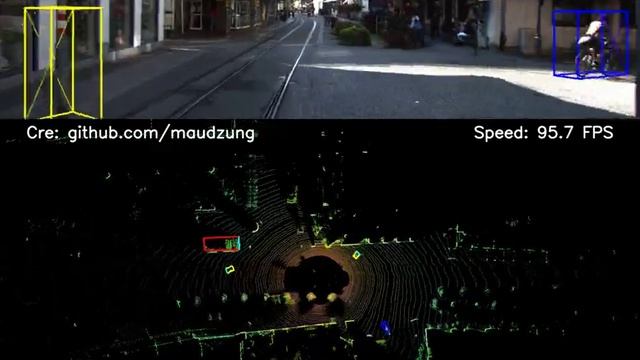 Super Fast and Accurate 3D Object Detection based on 3D LiDAR Point Clouds - Demo 2 смотреть онлайн