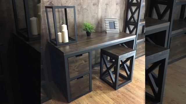 Мебель в стиле лофт. 50 идей. смотреть онлайн