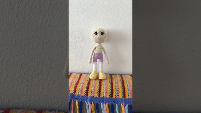 Вязание крючком. Кукла амигуруми. Кукла Наташа. смотреть онлайн