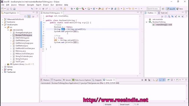 How to convert Boolean to String in Java? смотреть онлайн